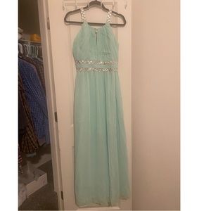 Mint Gown by Minuet